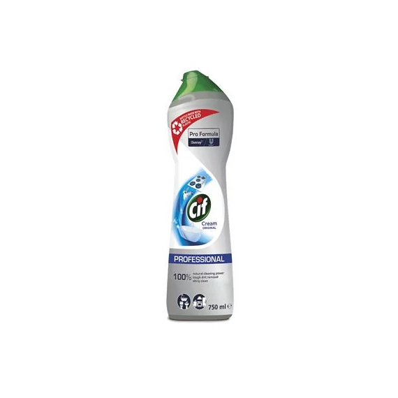 Súrolószer, 0,75 l, CIF "Professional", normál illat