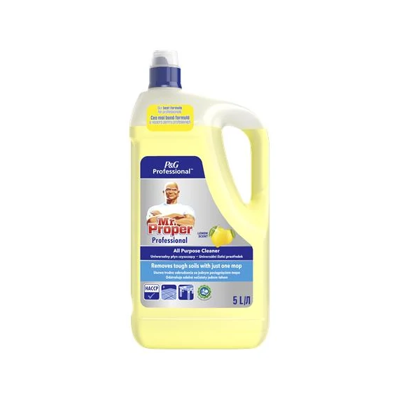 Univerzális padló-és felülettisztító, 5 l, MR PROPER, lemon