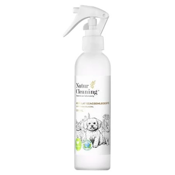 Kisállat szagsemlegesítő, 200 ml, NATURCLEANING