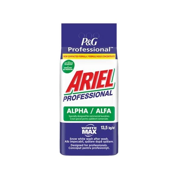 Mosópor, 13,5 kg, ARIEL "Professional Alfa White Max"