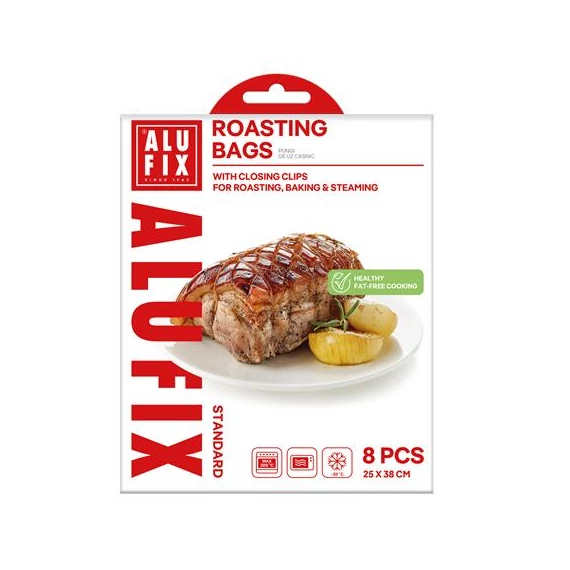 Sütőzacskó, 8 db, ALUFIX