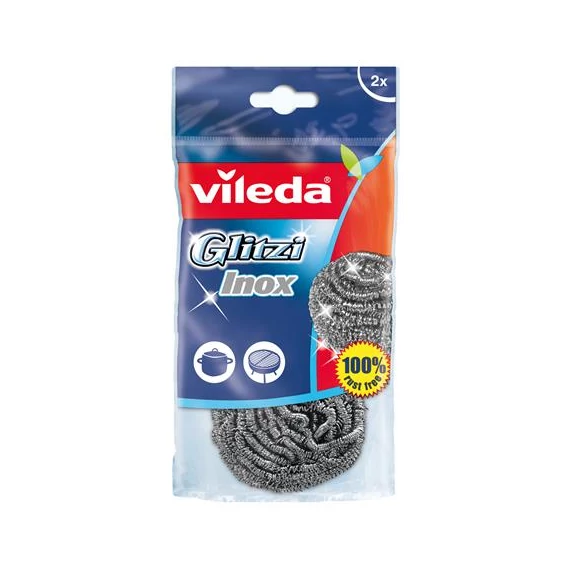Inox fémsúroló, 2 db, VILEDA
