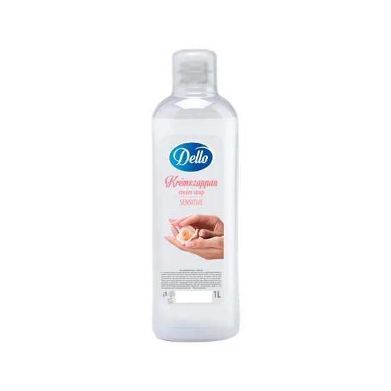 Folyékony szappan, 1000 ml, "Dello Sensitive"