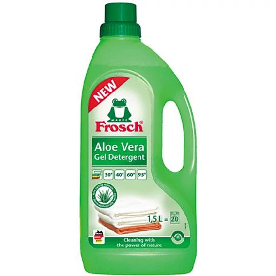 Folyékony mosószer, 1,5 l, FROSCH "Aloe Vera" Folyékony mosószer, 1,5 l, FROSCH "Aloe Vera"