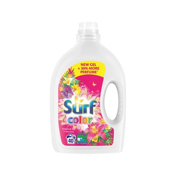 Mosógél, 40 mosáshoz, 2 l, SURF "Tropical"
