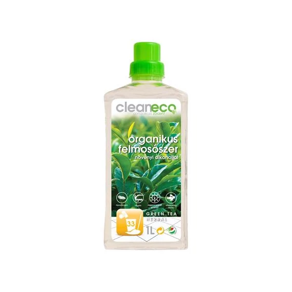 Felmosószer, organikus, 1 l, CLEANECO, "Green tea herbal"