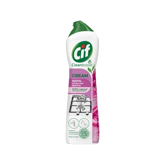 Súrolókrém, 500 ml, CIF "Pink"