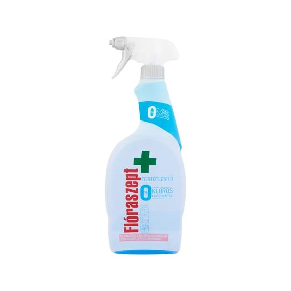 Fürdőszobai tisztító- és fertőtlenítő spray, klórmentes, 700 ml, FLÓRASZEPT