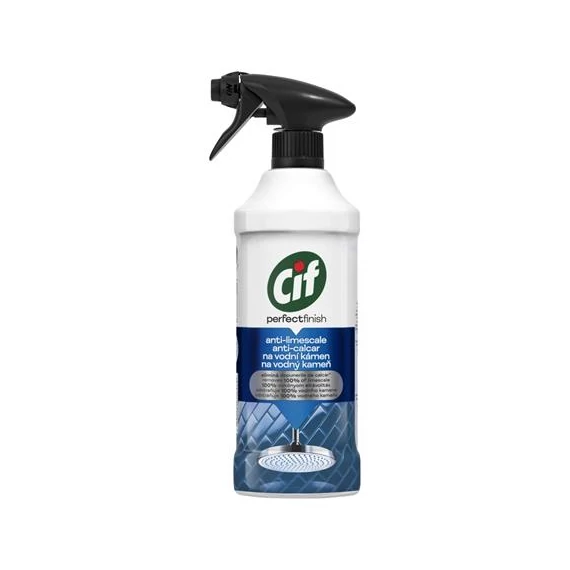 Vízkőoldó, spray, 435 ml, CIF "Perfect Finish"
