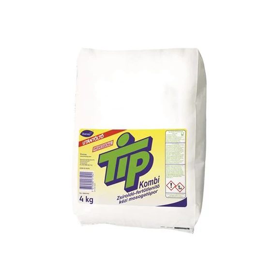 Mosogatópor, utántöltő, fertőtlenítő, 4 kg, TIP "Kombi professional"