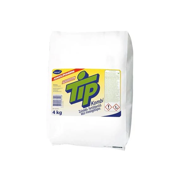 Mosogatópor, utántöltő, fertőtlenítő, 4 kg, TIP "Kombi professional"