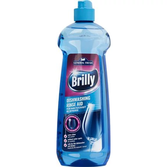 Öblítőszer, mosogatógéphez, 500 ml, "Brilly"