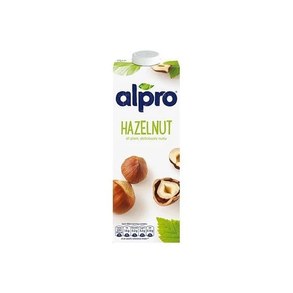 Növényi ital, dobozos, 1 l, ALPRO, mogyoró Növényi ital, dobozos, 1 l, ALPRO, mogyoró