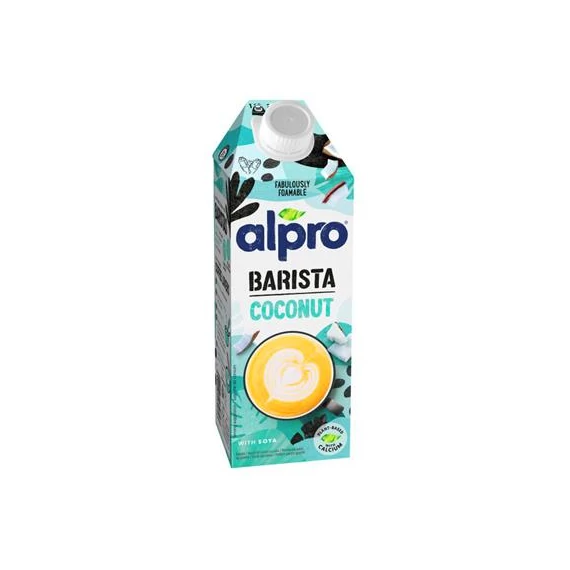 Növényi ital, dobozos, 0,75 L, ALPRO "Barista", kókusz Növényi ital, dobozos, 0,75 L, ALPRO "Barista", kókusz