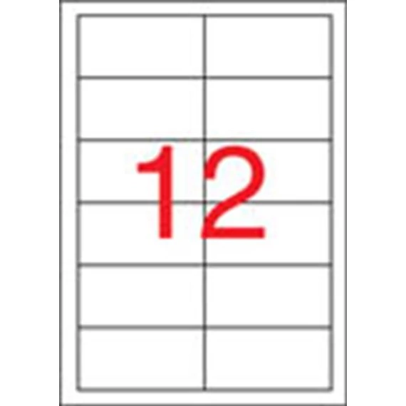 Etikett, univerzális, 97x42,4 mm, eltávolítható, APLI, 1200 etikett/csomag Etikett, univerzális, 97x42,4 mm, eltávolítható, APLI, 1200 etikett/csomag