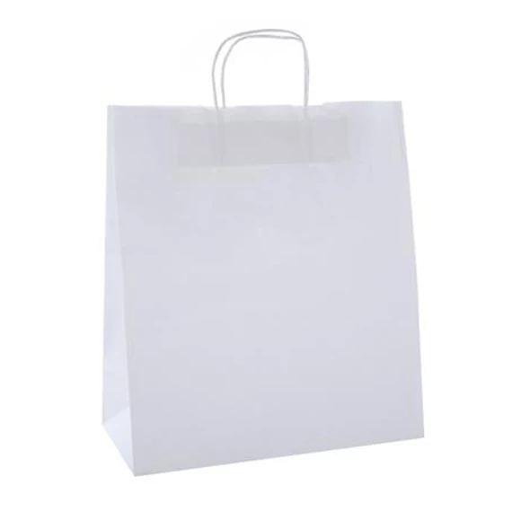 Ajándéktasak, 25x11x31 cm, APLI, fehér Ajándéktasak, 25x11x31 cm, APLI, fehér