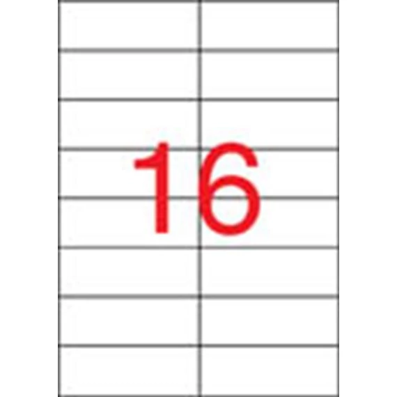 Etikett, univerzális, 105x37 mm, APLI, 1600 etikett/csomag Etikett, univerzális, 105x37 mm, APLI, 1600 etikett/csomag