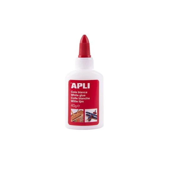 Hobbiragasztó, 40 g, APLI "White Glue"