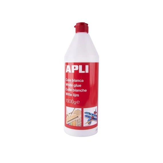 Hobbiragasztó, 1000 g, APLI "White Glue"