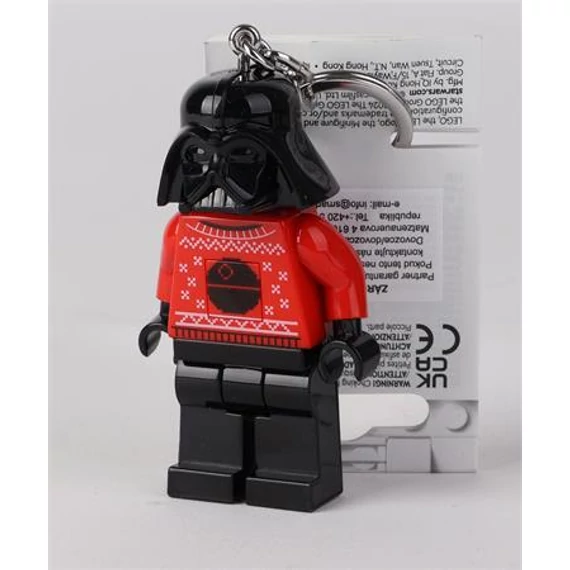 Kulcstartó, LED világítással, LEGO "Star Wars Darth Vader Sweater"