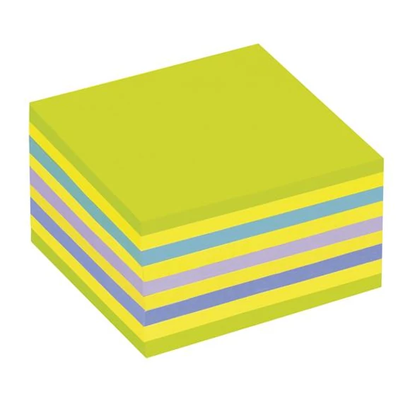 Öntapadó jegyzettömb, 76x76 mm, 450 lap, 3M POSTIT, lollipop zöld