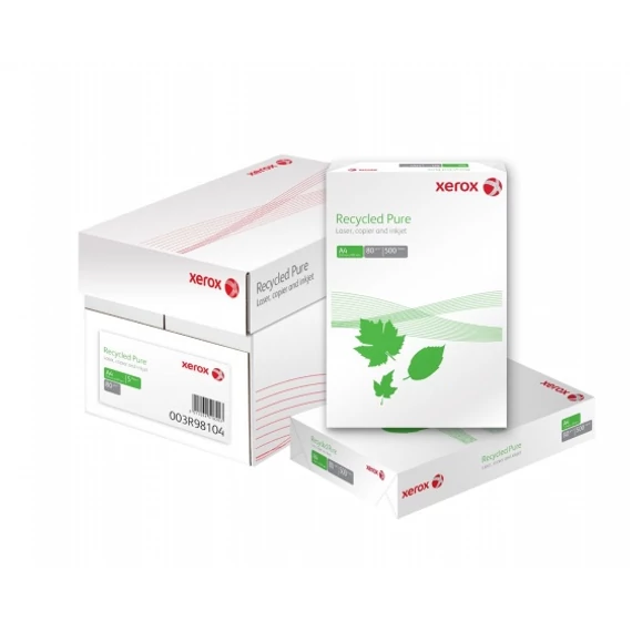 Másolópapír, újrahasznosított, A3, 80 g, XEROX "Recycled Pure", 500 lap/csomag