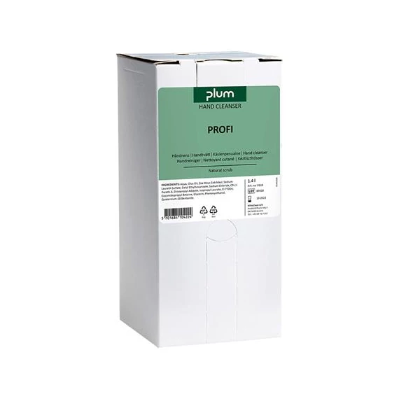 Kéztisztítószer, utántöltő, 1,4 l, PLUM "Profi"