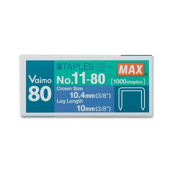 Tűzőkapocs, MAX, "Vaimo 11-80" Tűzőkapocs, MAX, "Vaimo 11-80"