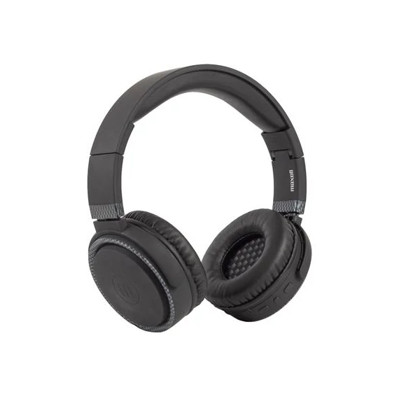 Fejhallgató, vezeték nélküli, Bluetooth, mikrofon, MAXELL "B-52", fekete