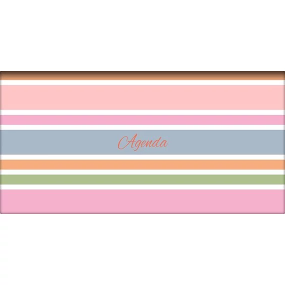Zsebnaptár, fekvő elrendezésű, DAYLINER, "Colors Stripes"