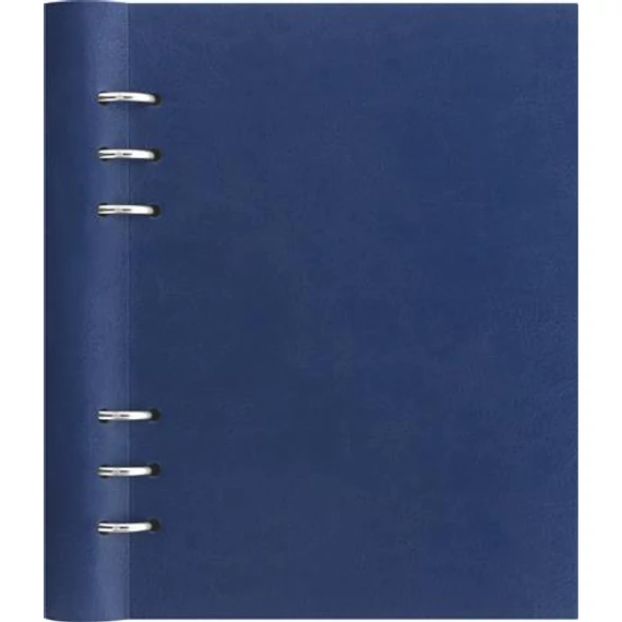 Tervező, naptár és füzet betéttel, A5, FILOFAX "Clipbook Classic", kék