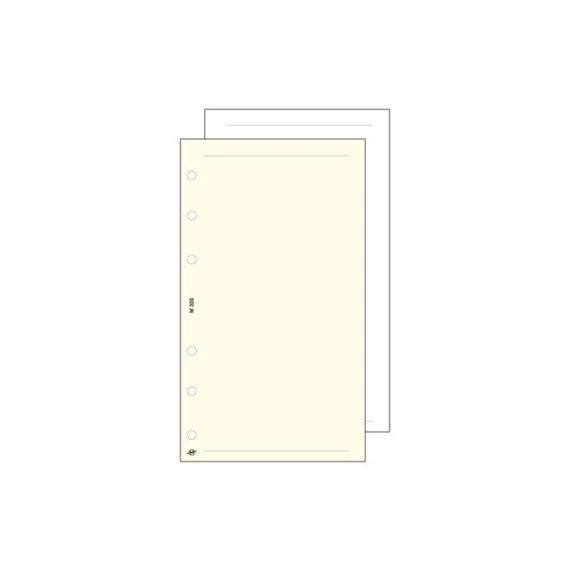 Kalendárium betét, jegyzetlap, "S", sima, SATURNUS, fehér Kalendárium betét, jegyzetlap, "S", sima, SATURNUS, fehér