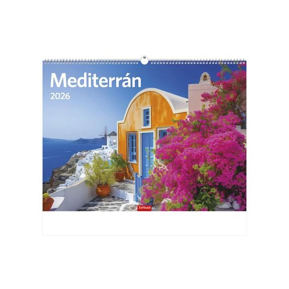 Naptár, fali, TOPTIMER, "Mediterrán"