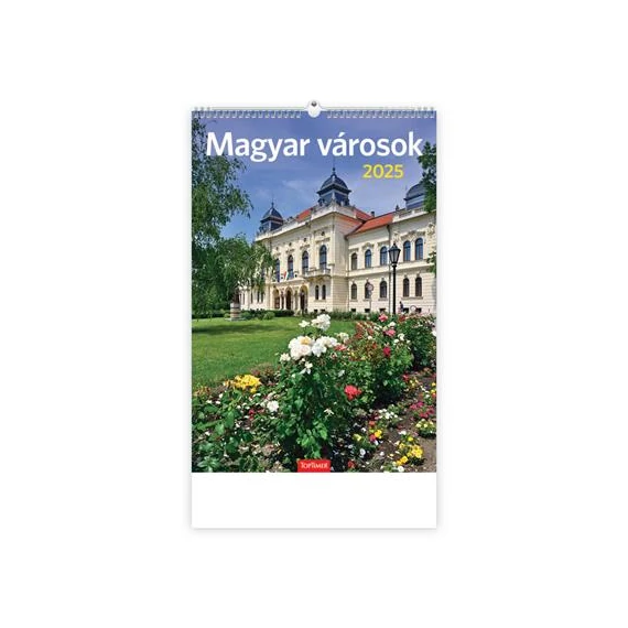 Naptár, fali, TOPTIMER "Magyar városok"