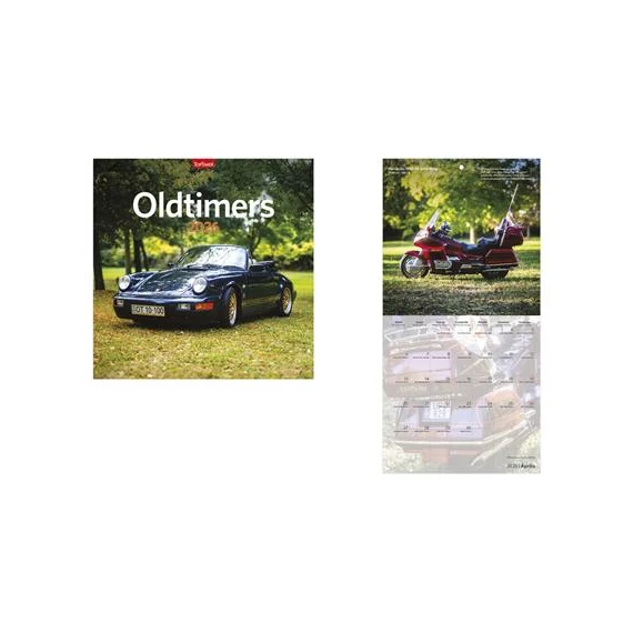 Naptár, fali, TOPTIMER, "Oldtimers"