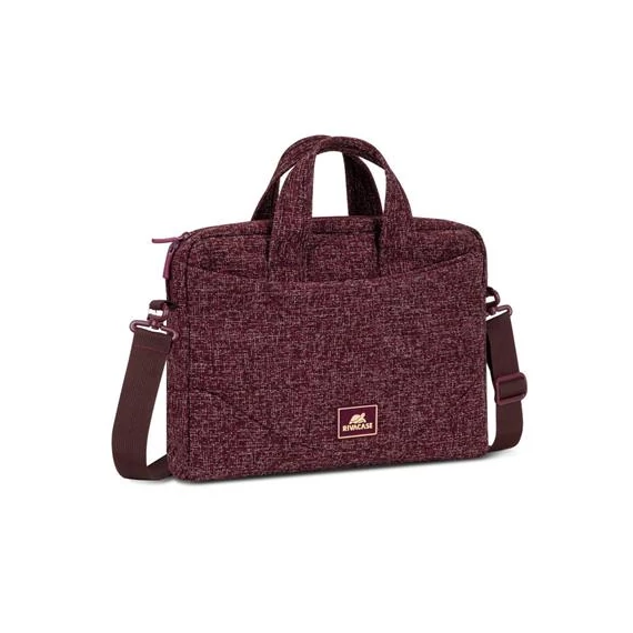 Notebook táska, 14", RIVACASE "Anvik 7921", burgundi vörös