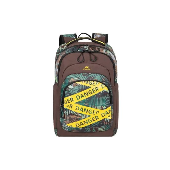 Notebook hátizsák, 15,6", 30L, RIVACASE "5461 Erberus Urban", dzsungel minta