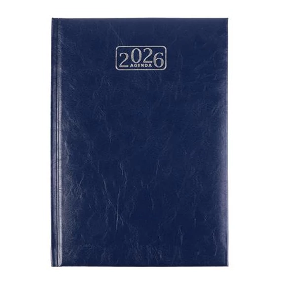 Naptár, tervező, A5, napi, VICTORIA OFFICE "Chrono", kék (2025 évi)