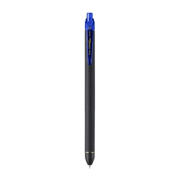 Zseléstoll, 0,35 mm, nyomógombos, PENTEL "EnerGelX BLP437", kék