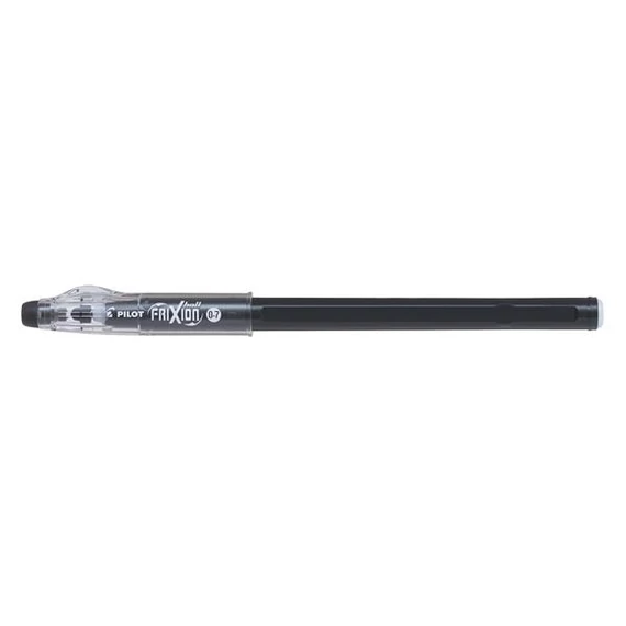 Rollertoll, 0,35 mm, kupakos, PILOT "Frixion Ball Stick", fekete