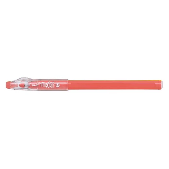 Rollertoll, 0,35 mm, kupakos, PILOT "Frixion Ball Stick", korall pink