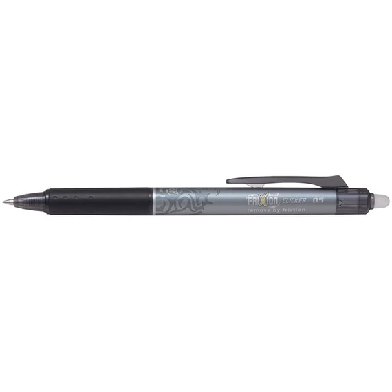 Rollertoll, 0,25 mm, törölhető, nyomógombos, PILOT "Frixion Clicker", fekete Rollertoll, 0,25 mm, törölhető, nyomógombos, PILOT "Frixion Clicker", fekete