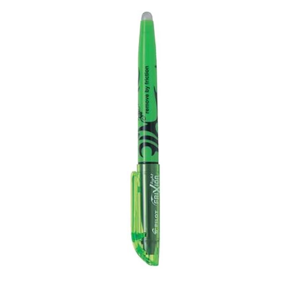 Szövegkiemelő, 1-3,3 mm, törölhető, PILOT "Frixion Light", zöld