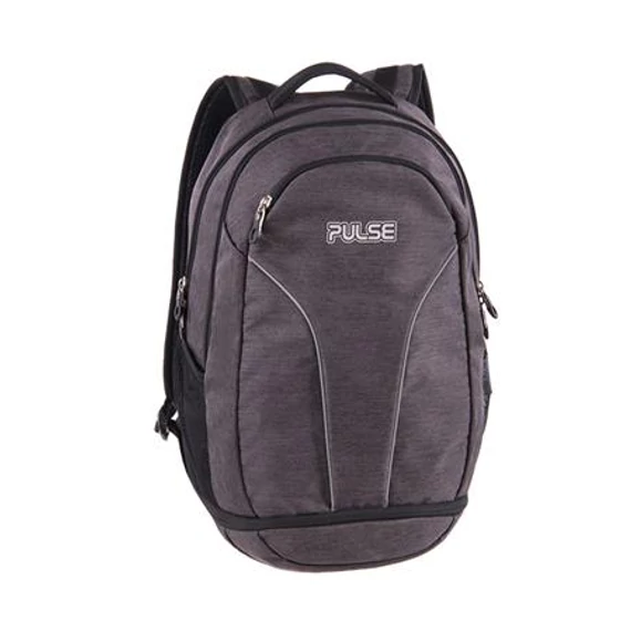 Hátizsák notebook tartóval, PULSE "Olymp", szürke Hátizsák notebook tartóval, PULSE "Olymp", szürke