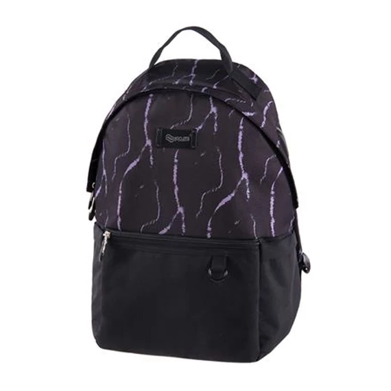 Hátizsák, notebook tartóval, PULSE "Cloud Violet Scratch "
