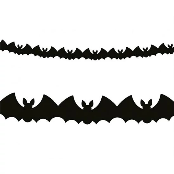 Girland, "Halloween", 3 m, denevér