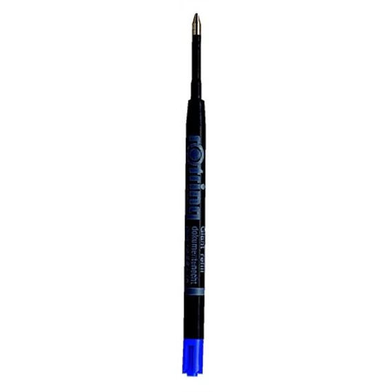 Golyóstollbetét, 0,8 mm, ROTRING "Tikky", kék, 5 db/csomag