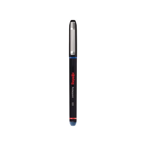 Rollertoll, 0,5 mm, kupakos, ROTRING "Rollerpoint", kék