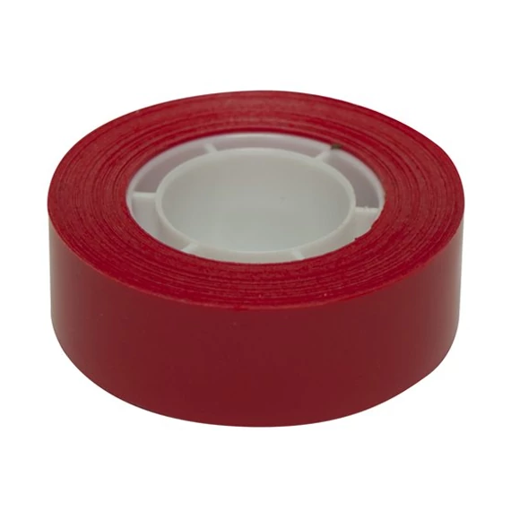 Ragasztószalag, 19 mm x 33 m, APLI, piros Ragasztószalag, 19 mm x 33 m, APLI, piros