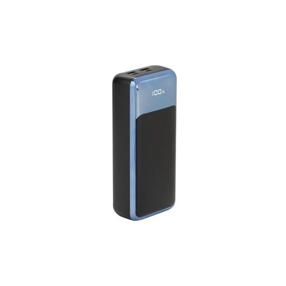 Hordozható akkumulátor, laptopokhoz, 30000mAh, QC/PD 65W, RIVACASE "VA1080"